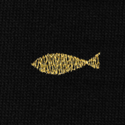 Calze Pesce Oro Personalizzate con iniziali ricamate | 100% Made in Italy | Individual Socks
