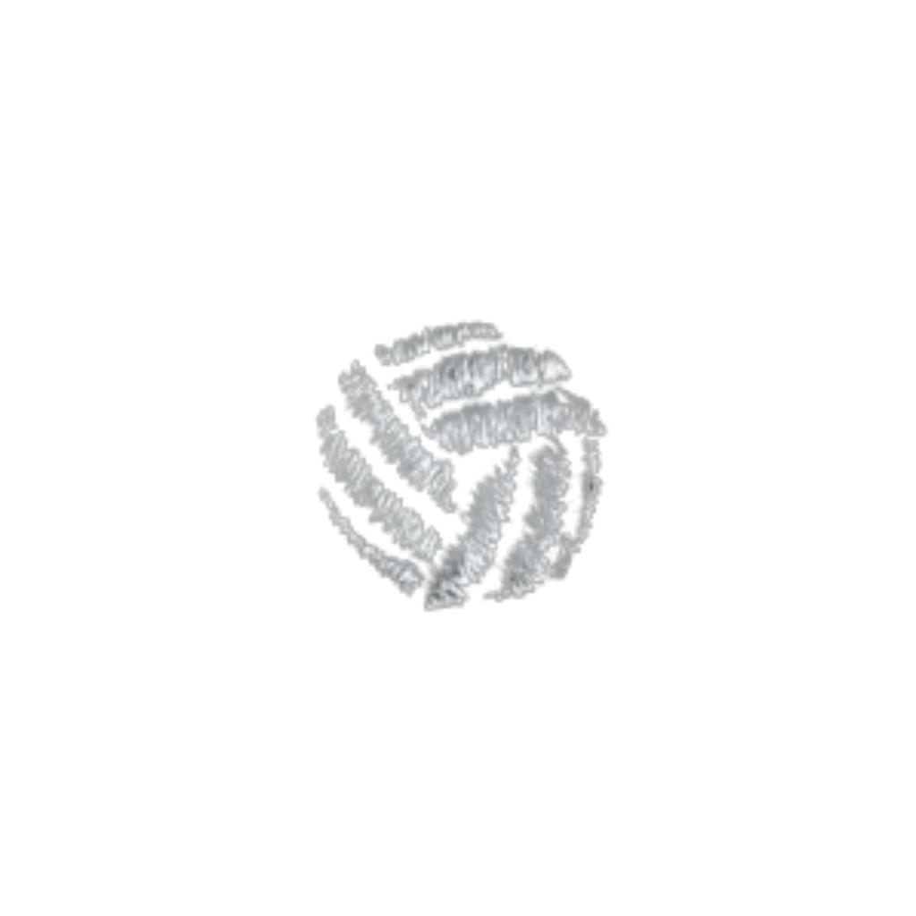Calze Blu Beach Volley - Palla Grigio + iniziali Personalizzate