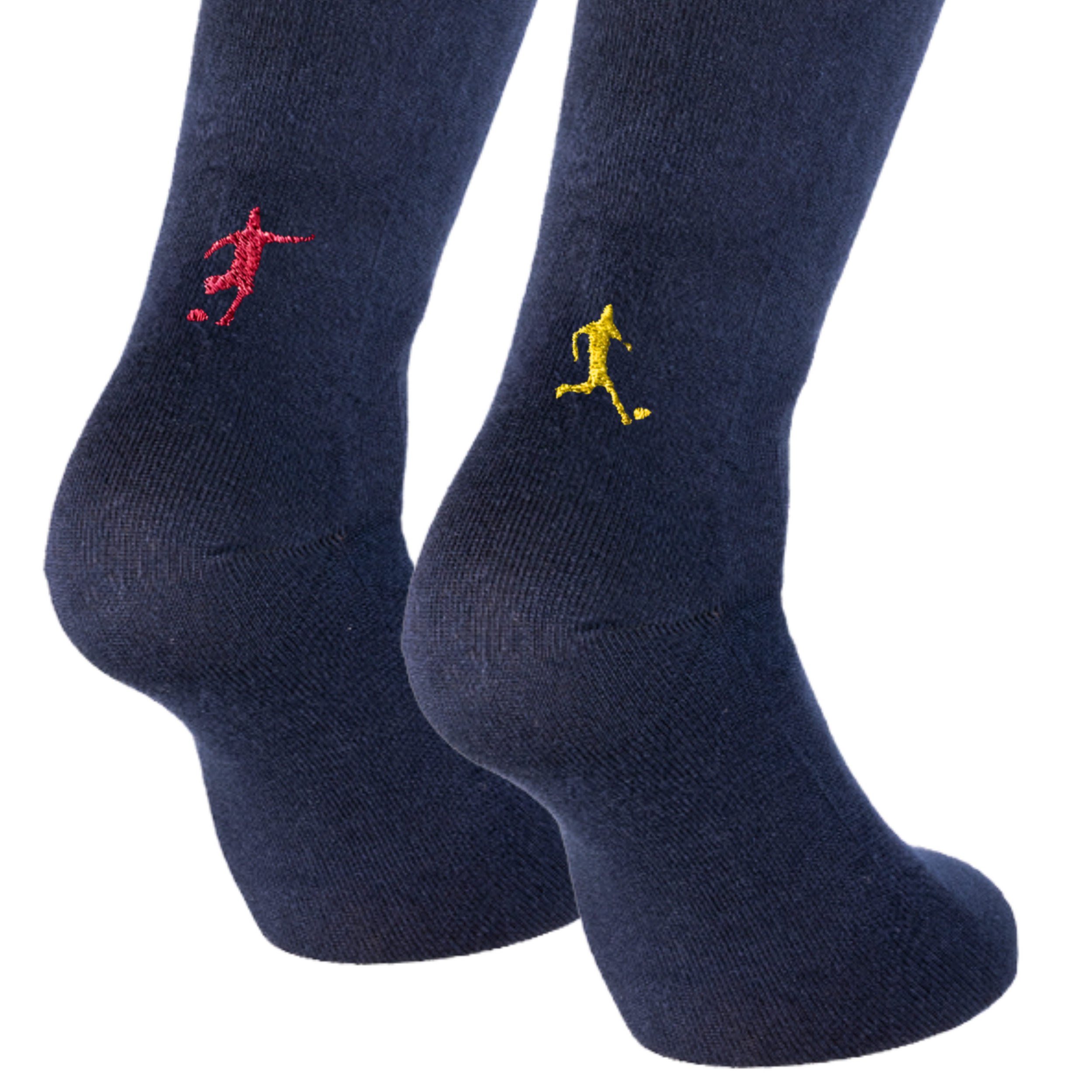 Calze Blu Calcio - Ricamo Personalizzato