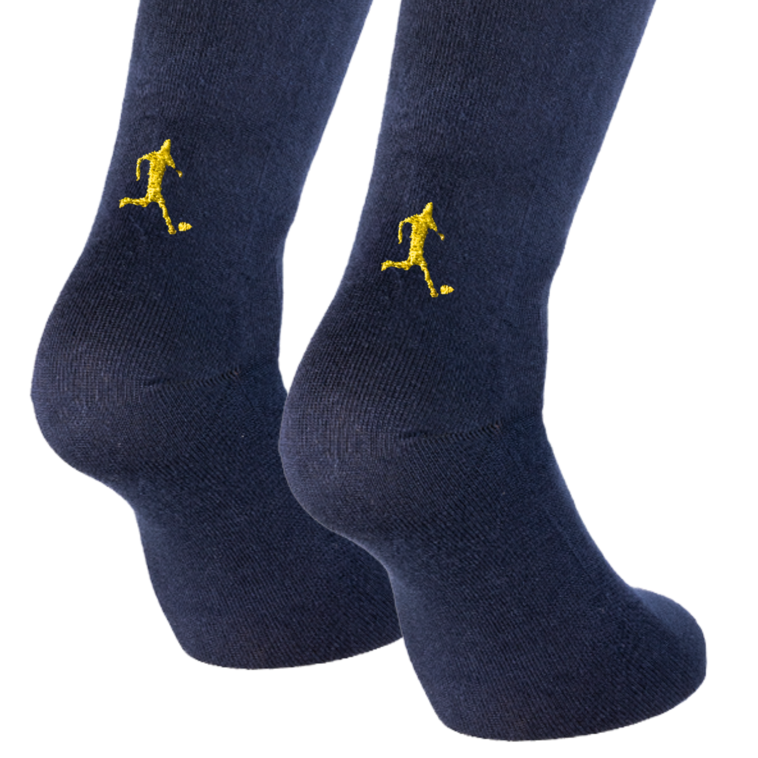Calze Blu Calcio - Ricamo Personalizzato