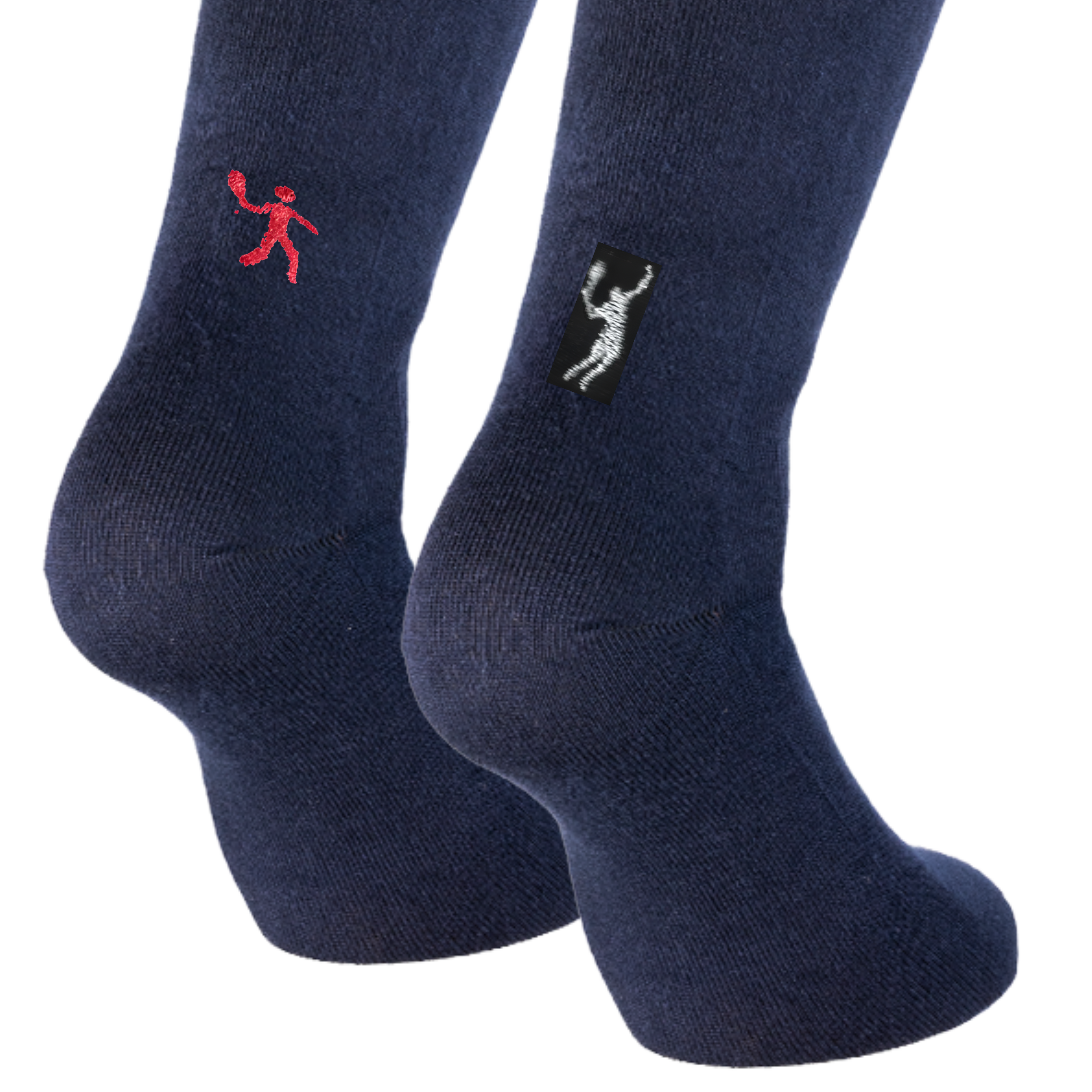 Calze Blu Padel - Ricamo Personalizzato