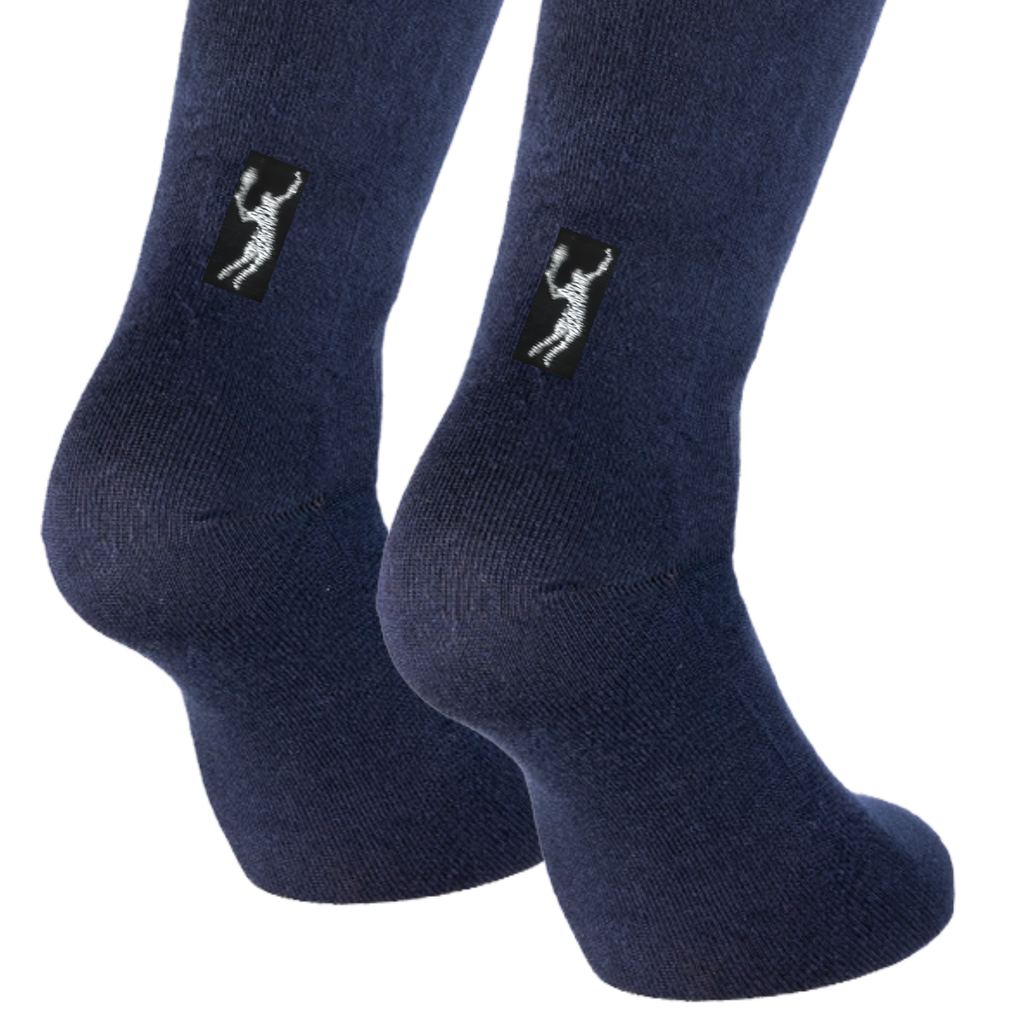 Calze Blu Padel - Ricamo Personalizzato