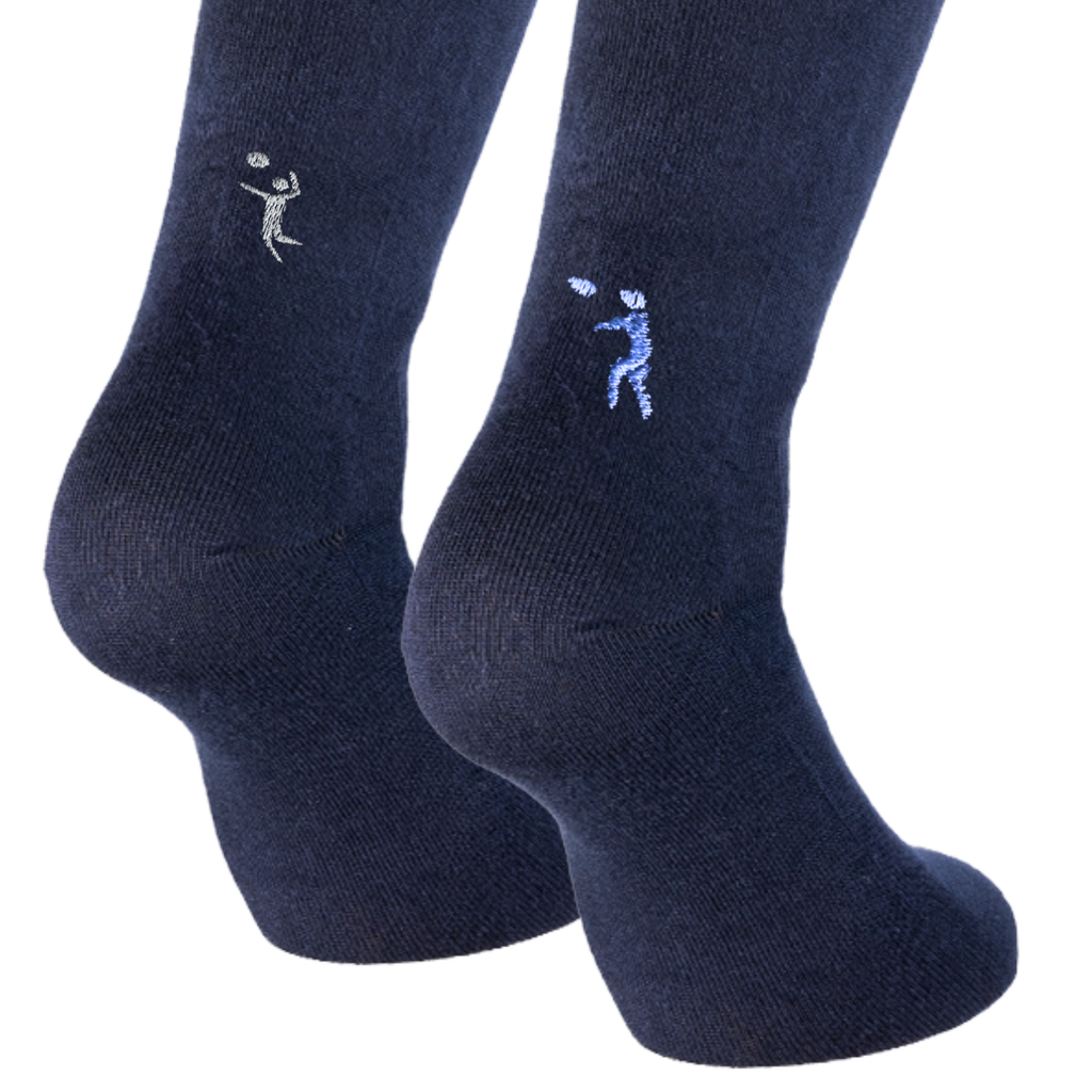 Calze Blu Pallavolo - Ricamo Personalizzato