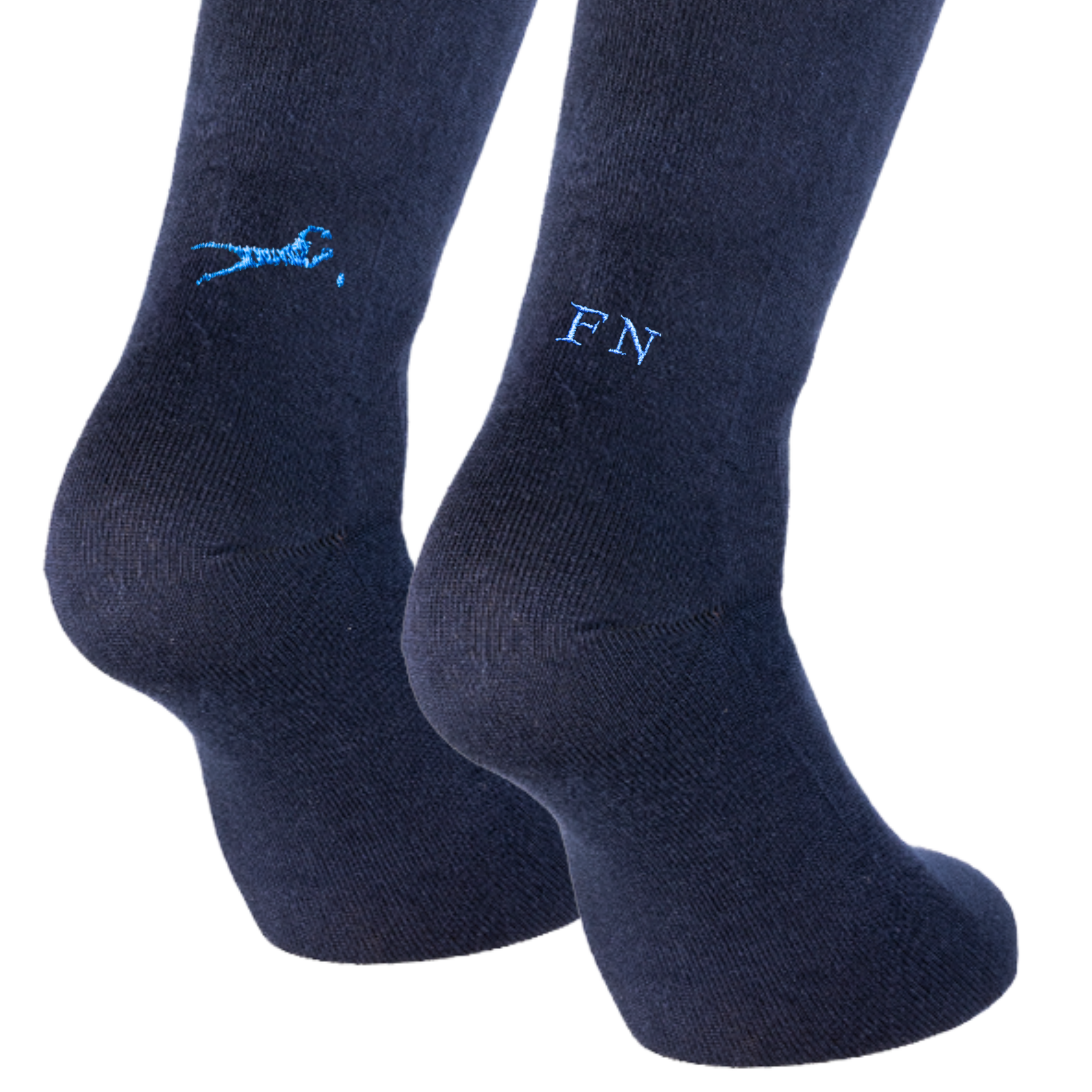 Calze Blu Calcio - Portiere royal + iniziali Personalizzate