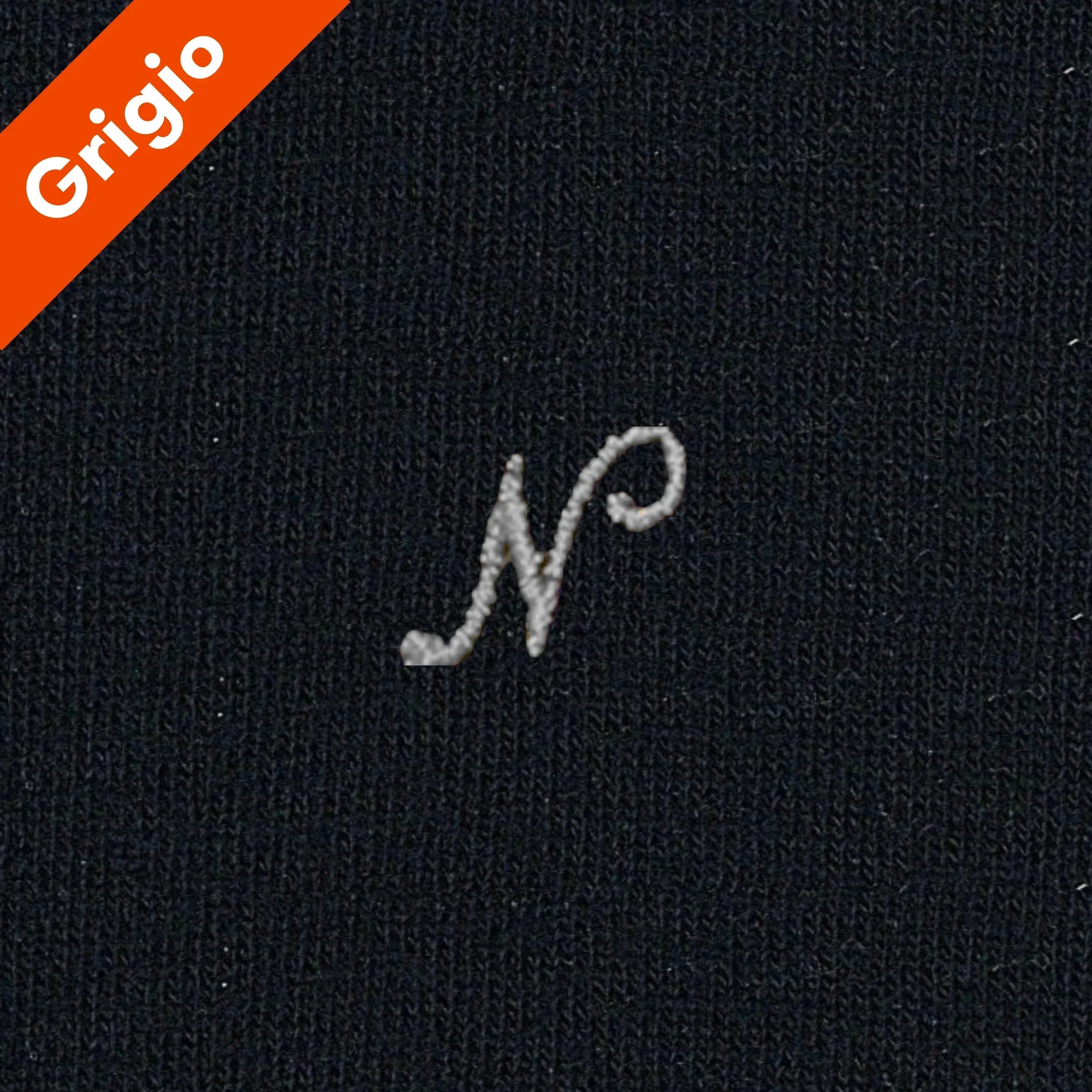 Calze Uomo Filo di scozia Superlight Stretch | Doppie Iniziali Ricamate | Taglia 40/45 | Lunghezza Ginocchio