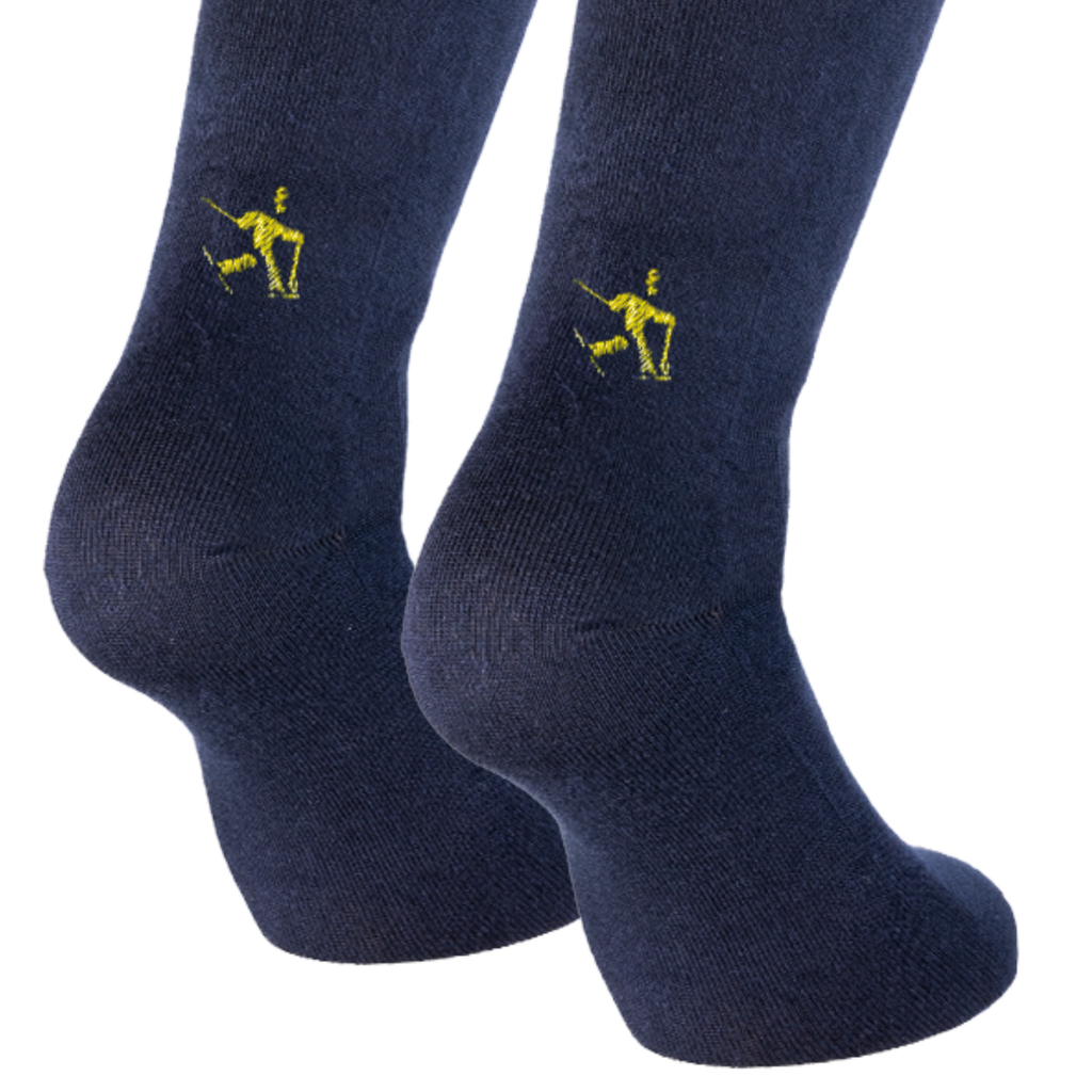 Calze Blu Sport Invernali - Ricamo Personalizzato