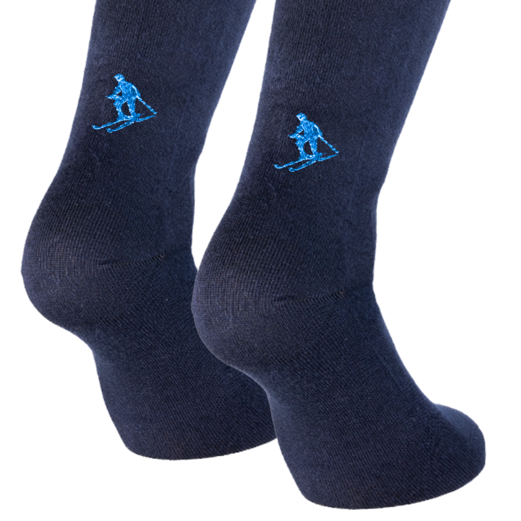 Calze Blu Sport Invernali - Ricamo Personalizzato