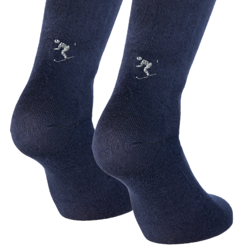 Calze Blu Sport Invernali - Ricamo Personalizzato
