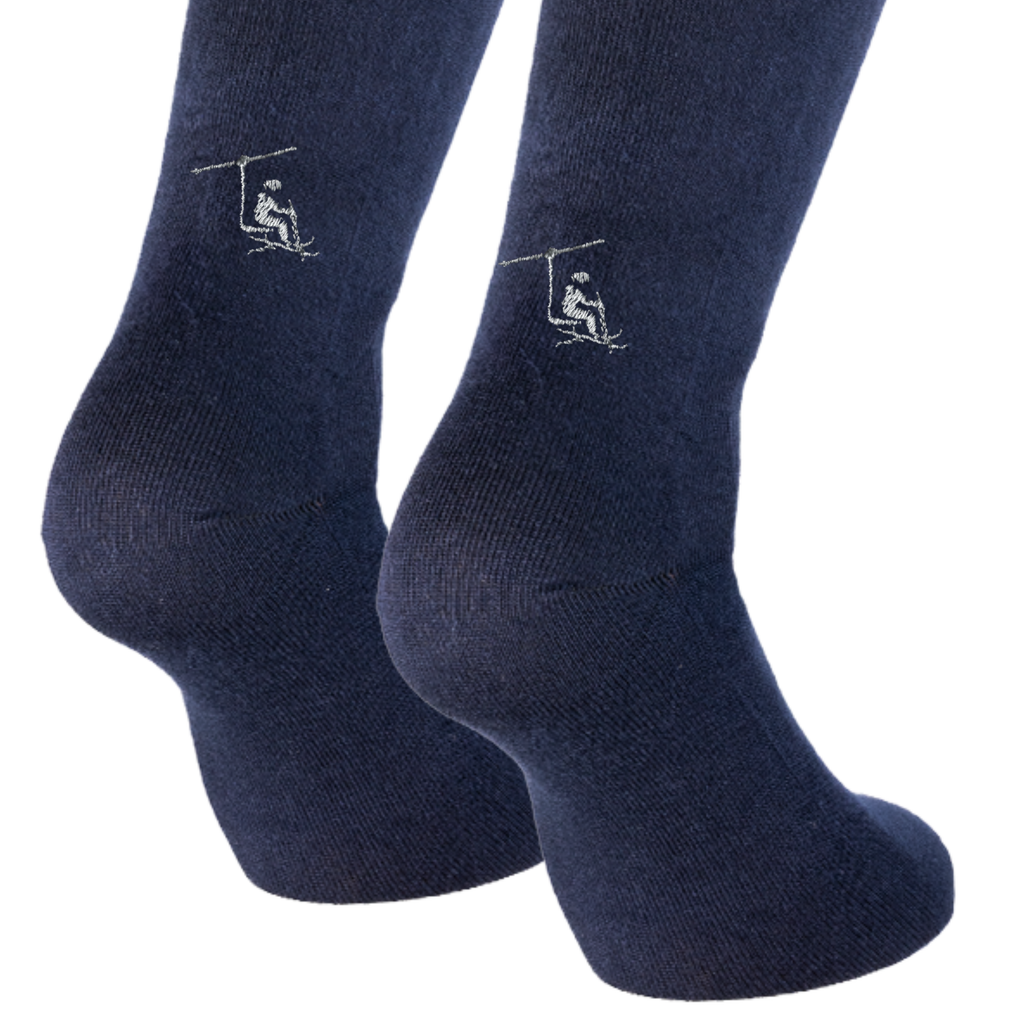 Calze Blu Sport Invernali - Ricamo Personalizzato