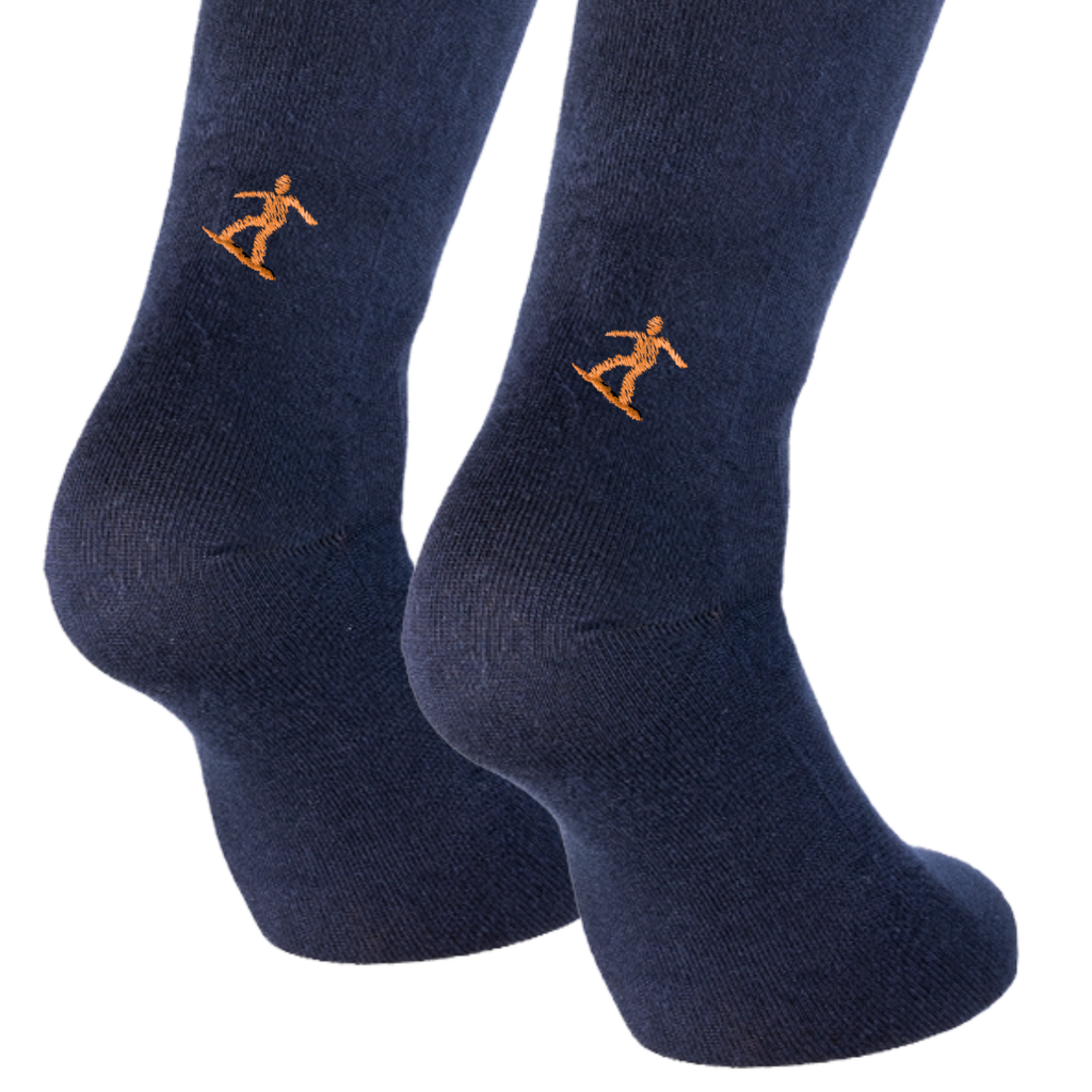 Calze Blu Sport Invernali - Ricamo Personalizzato
