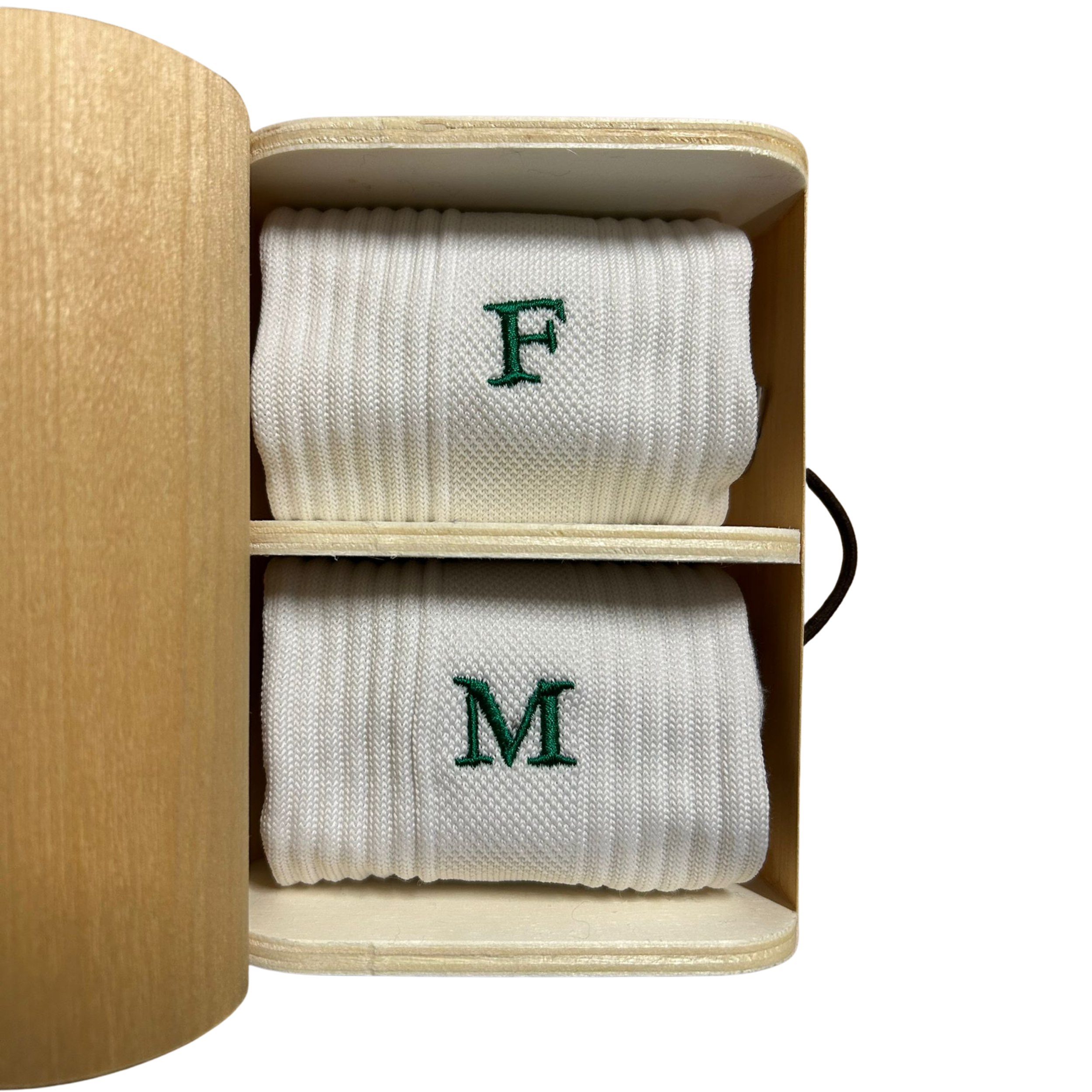 Calze Unisex Padel Edition | Nero Iniziali Ricamate Fuxia | Taglia 42/45 | Lunghezza Polpaccio | 899